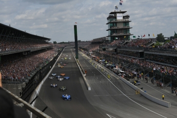 500 milles d'Indianapolis - Course